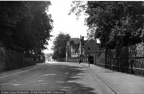 Photo of Exning, Church Street c.1955