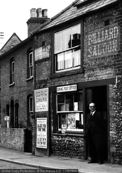 Photo of Exning, Post Office c.1955
