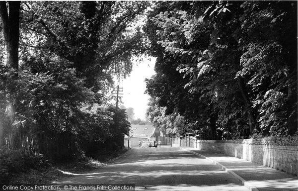 Photo of Exning, Swan Lane c.1955
