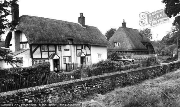 Photo of Exton, Church View Cottages c.1955
