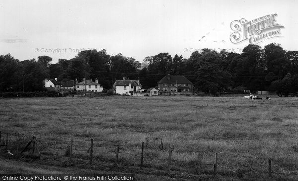 Photo of Exton, The Village c.1955
