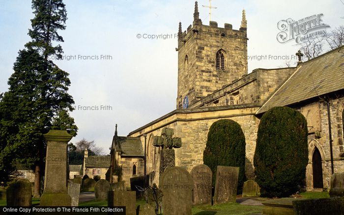 Photo of Eyam, St Lawrence's Church c.1995