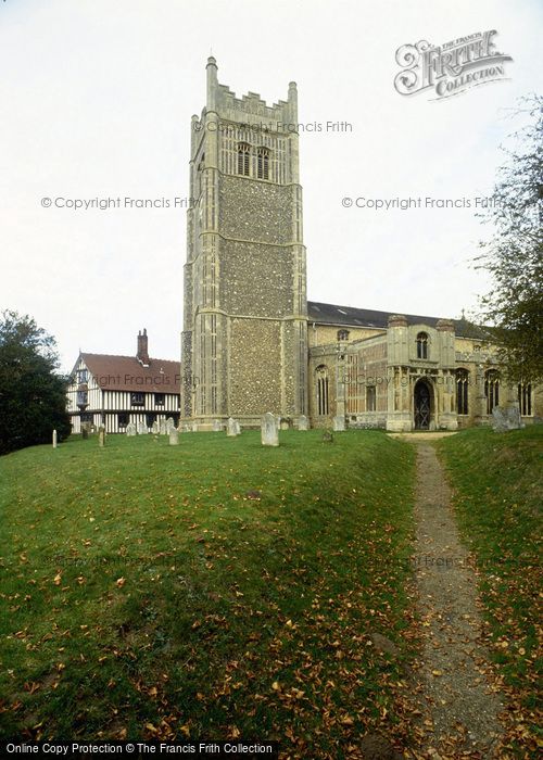 Photo of Eye, Church Of St Peter And St Paul And Guildhall c.1985