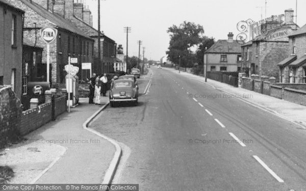 Photo of Eye, Petrol Station, Crowland Road c.1960