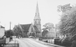 The Church And Crowland Road c.1965, Eye
