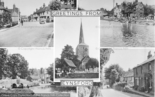 Photo of Eynsford, Composite c.1955