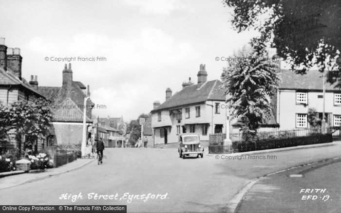 Photo of Eynsford, High Street c.1955