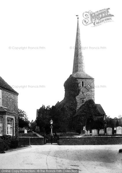 Photo of Eynsford, St Martin's Church 1905