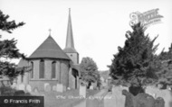 St Martin's Church c.1955, Eynsford