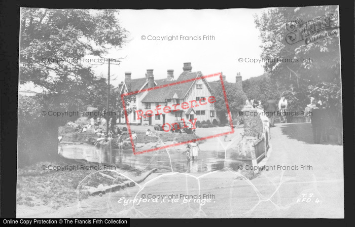 Photo of Eynsford, The Bridge c.1955