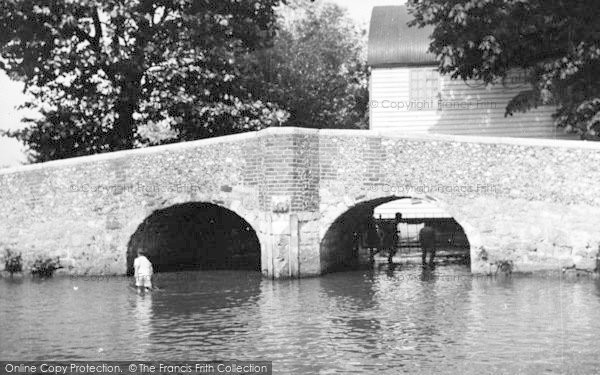 Photo of Eynsford, The Bridge c.1955