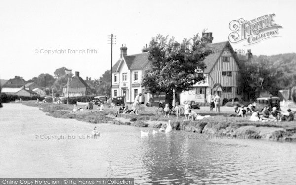 Photo of Eynsford, The River c.1955