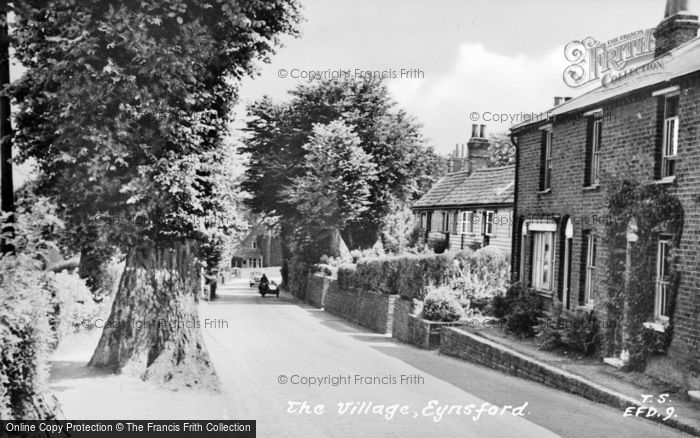 Photo of Eynsford, The Village c.1955