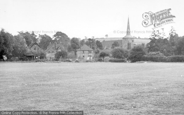 Photo of Eynsford, View From The Recreation Ground c.1955