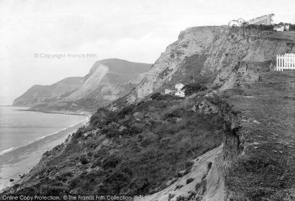 Photo of Eype, Cliffs 1912