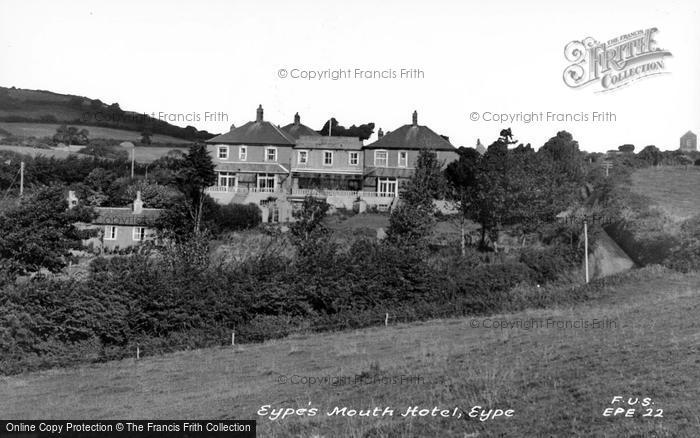 Photo of Eype, Eype's Mouth Hotel c.1955