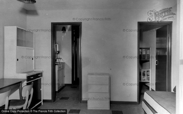 Photo of Eype, Interior Of Seascape Bungalets c.1960