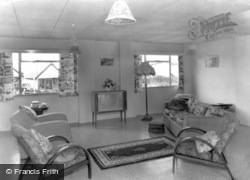 Seascape Bungalets, Television Lounge c.1960, Eype