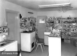 Seascape Bungalets, The Shop Interior c.1960, Eype