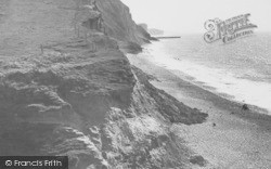 The Cliffs Looking East c.1955, Eype