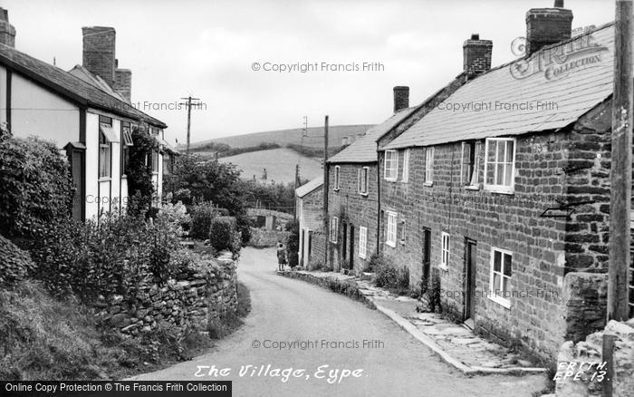 Photo of Eype, The Village c.1955