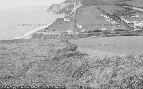 Photo of Eype, View From West Cliff c.1955