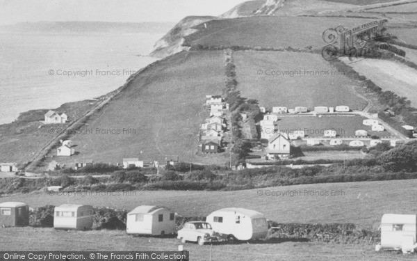 Photo of Eype, View From West Cliff c.1955
