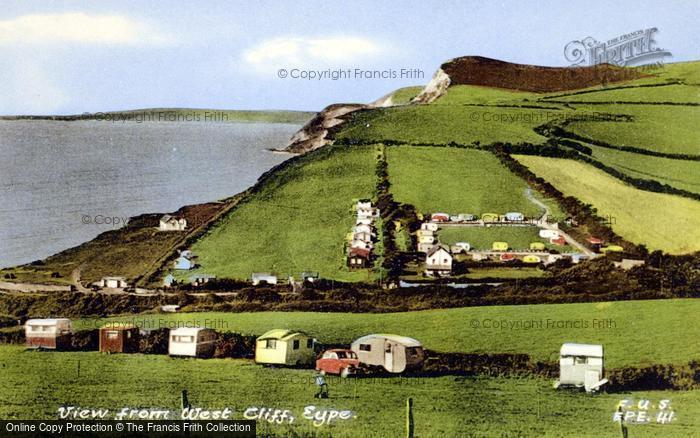 Photo of Eype, View From West Cliff c.1955
