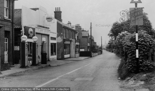 Photo of Eythorne, Sandwich Road c.1955