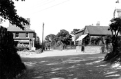 The Post Office And Sandwich Road c.1960, Eythorne