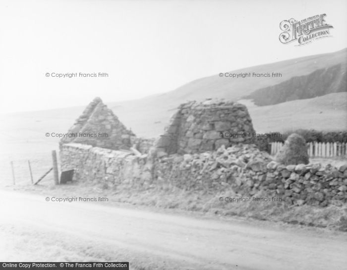 Photo of Fair Isle, Grain Drier, Near Post Office 1958