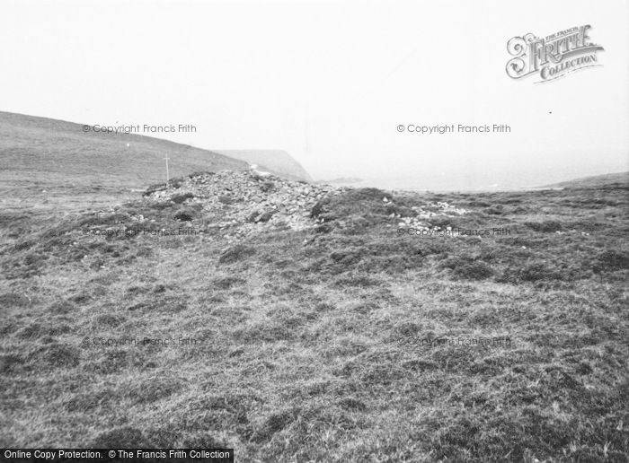 Photo of Fair Isle, Mound Of Burnt Stones, Burn Of Furse 1959