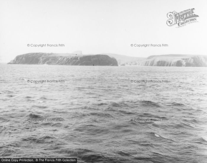 Photo of Fair Isle, View From A Ship 1958
