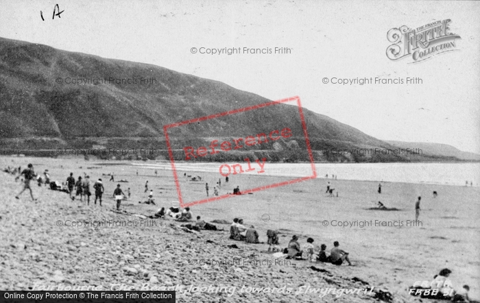 Photo of Fairbourne, The Beach Looking Towards Llwyngwril c.1955