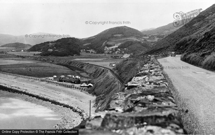 Photo of Fairbourne, The Coastal Road c.1955
