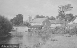 A Glimpse Of The Church c.1950, Fairford