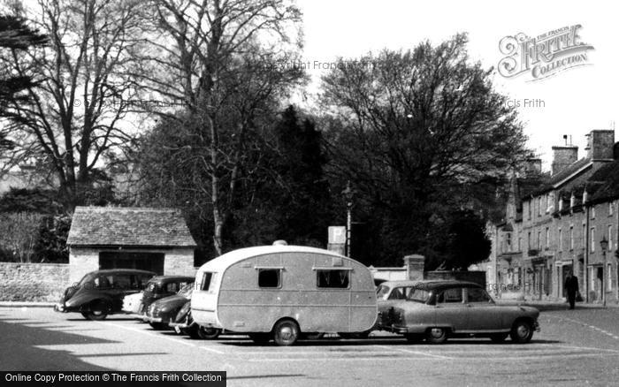 Photo of Fairford, Cars Parked In The Market Place c.1958