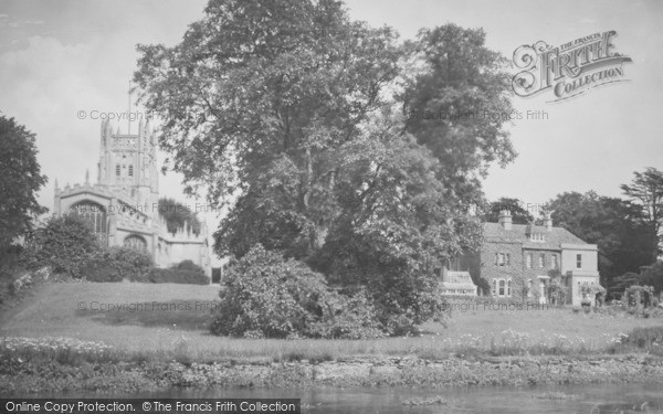 Photo of Fairford, Fairford House And Church c.1950