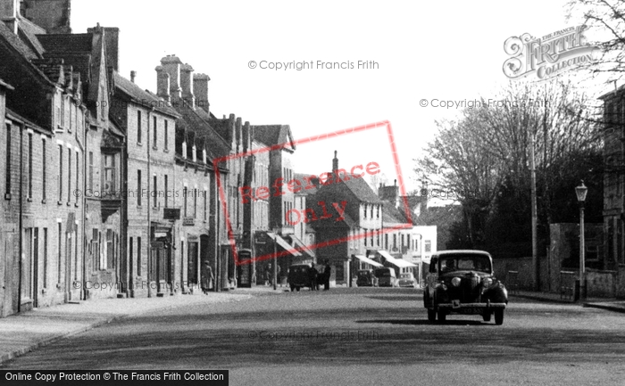 Photo of Fairford, High Street c.1958
