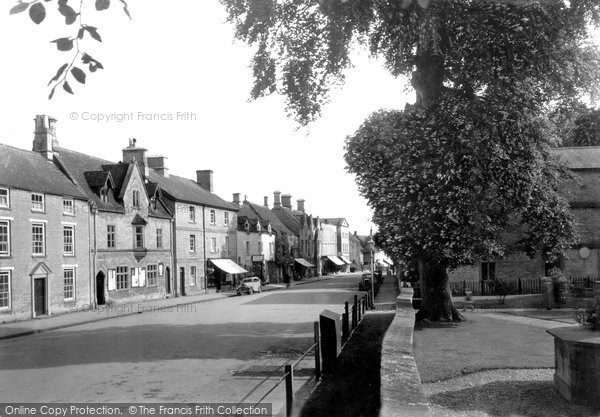 Photo of Fairford, High Street From The Church c.1950