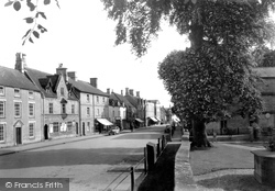 High Street From The Church c.1950, Fairford