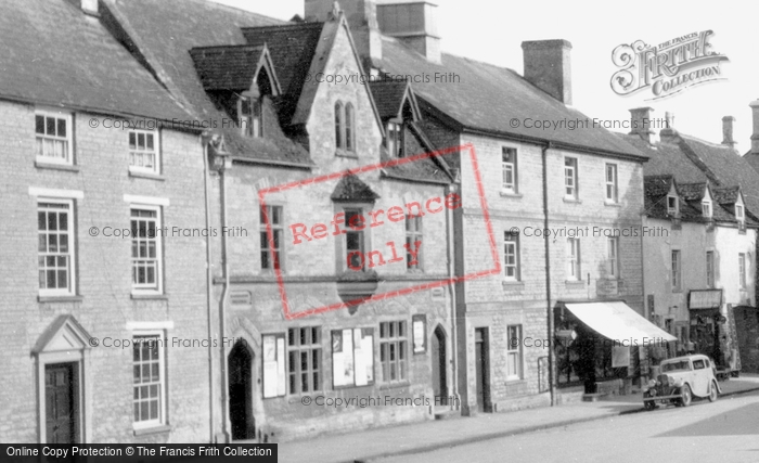 Photo of Fairford, High Street From The Church c.1950