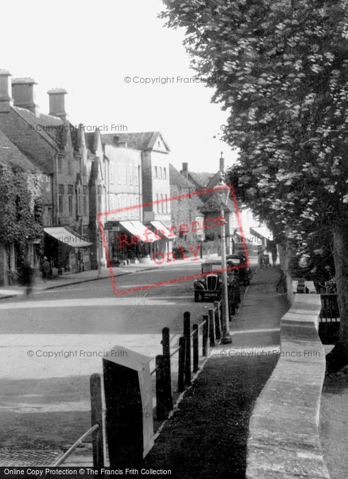 Photo of Fairford, High Street From The Church c.1950