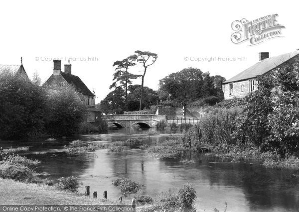 Photo of Fairford, River Coln c.1948