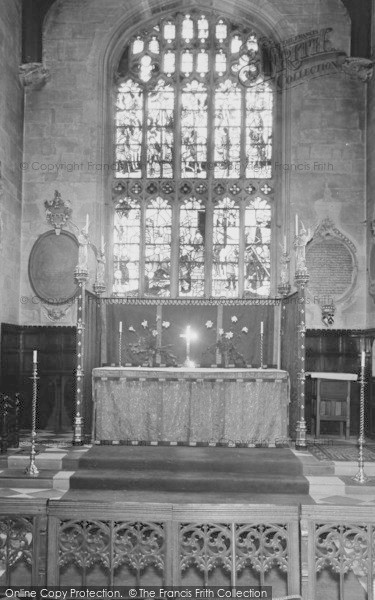 Photo of Fairford, The Chancel, St Mary's Church c.1965