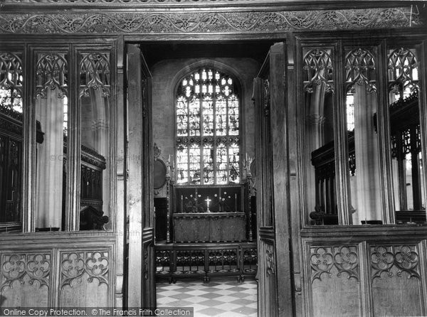 Photo of Fairford, The Church Chancel c.1965