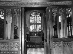 The Church Chancel c.1965, Fairford