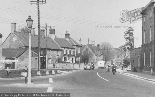 Photo of Fairford, The Cross c.1958