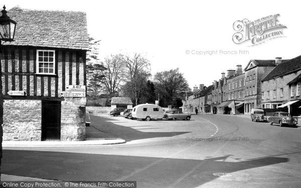 Photo of Fairford, The Market Place c.1958