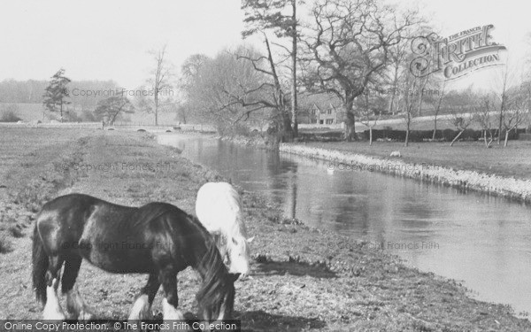 Photo of Fairford, The River Coln c.1958